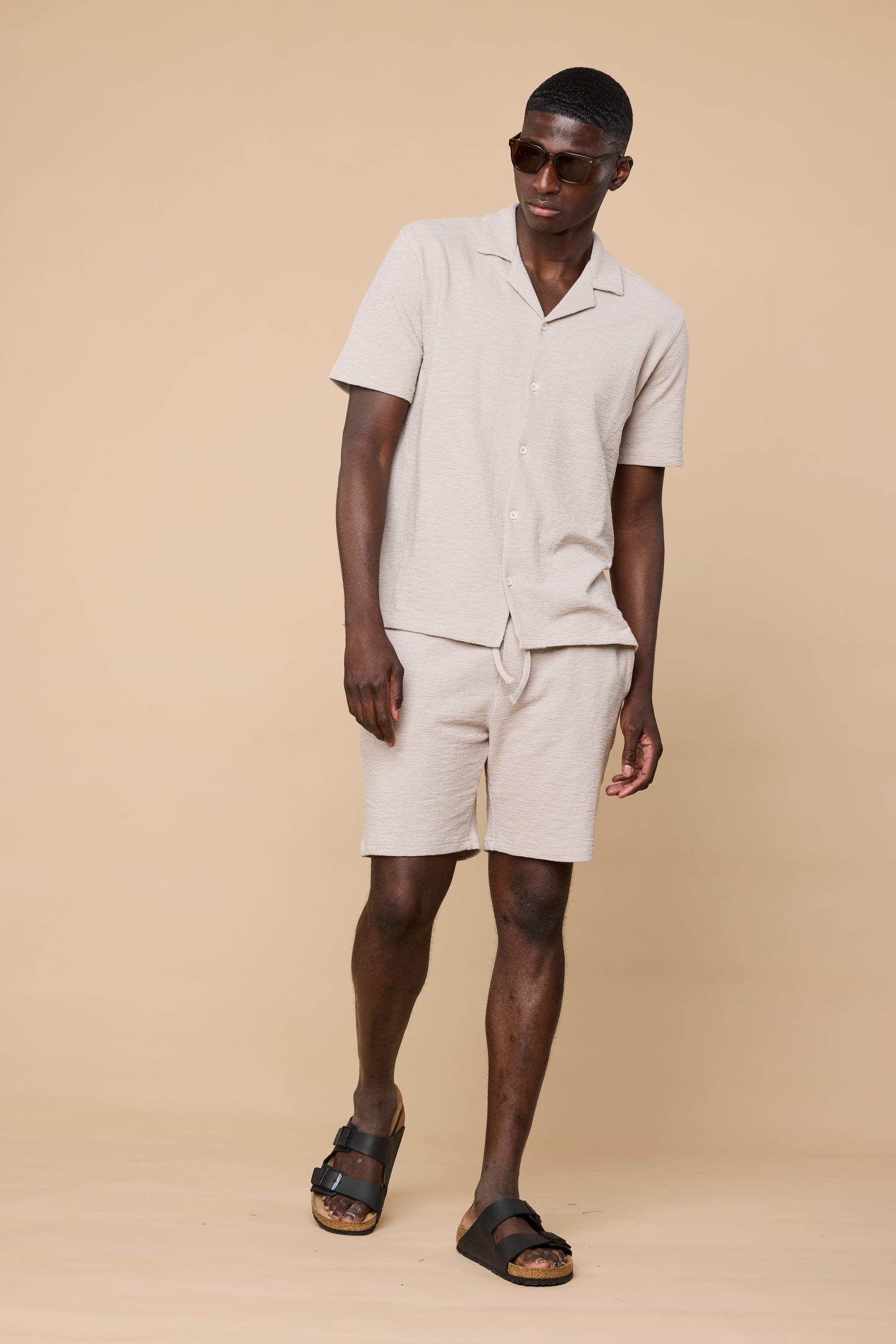 LARENZO SHIRT - LIGHT KHAKI