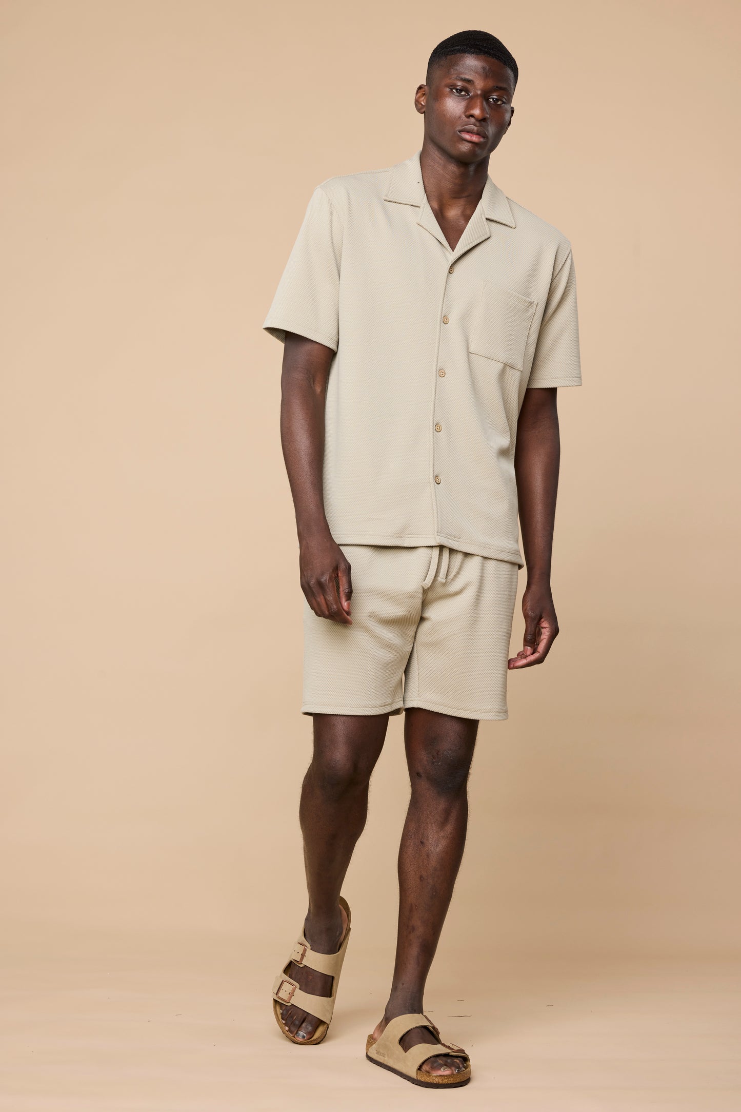 ROMEO CUBA SHIRT - GREIGE