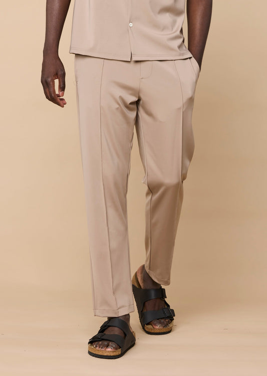 PAZ PANTS - LIGHT BROWN