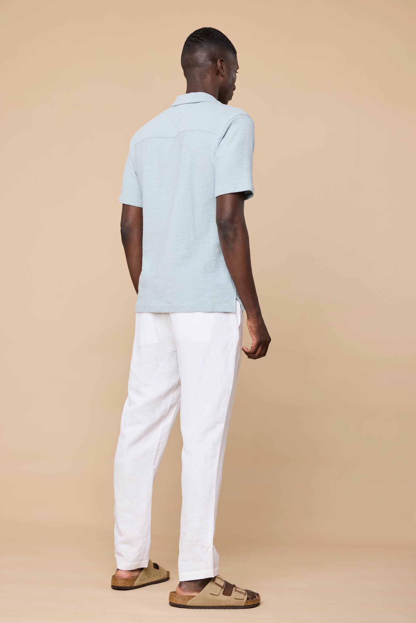 LARENZO SHIRT - DUSTY BLUE