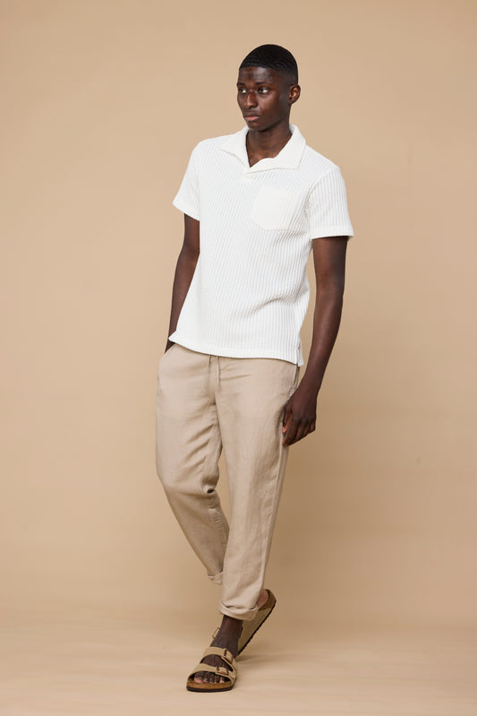 SAVIERO POLO - WHITE