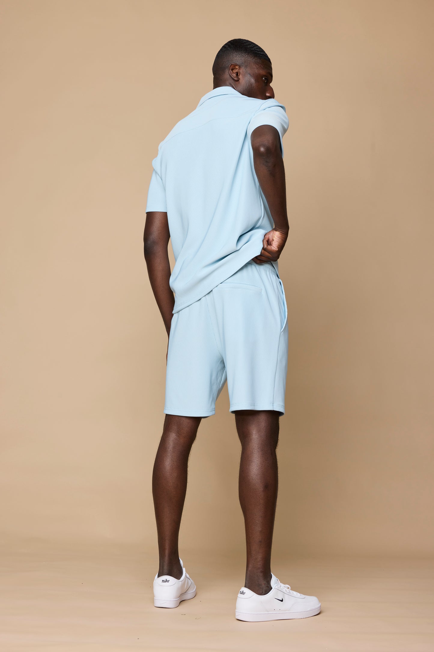 ALONZO SHORTS - LIGHT BLUE