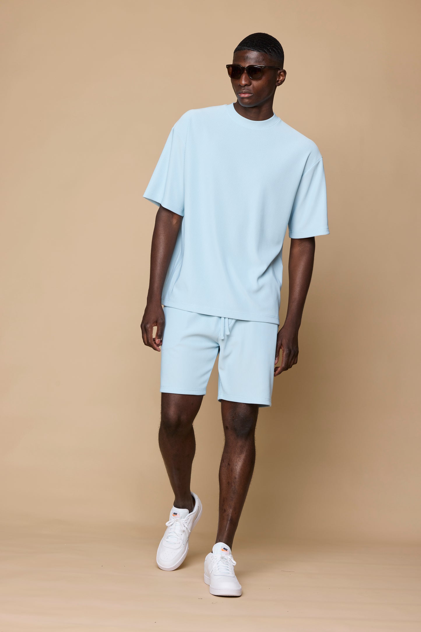 ALONZO SHORTS - LIGHT BLUE