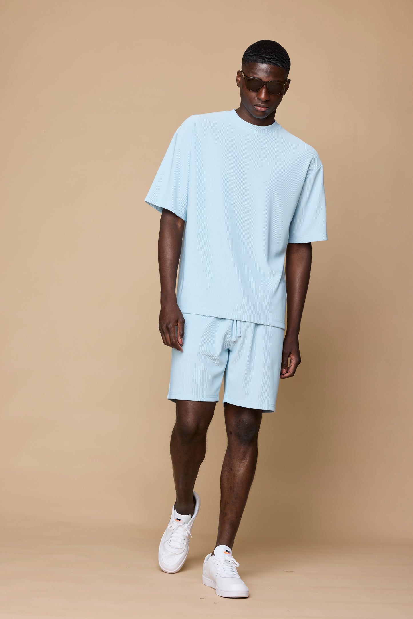 ALONZO T-SHIRT - LIGHT BLUE