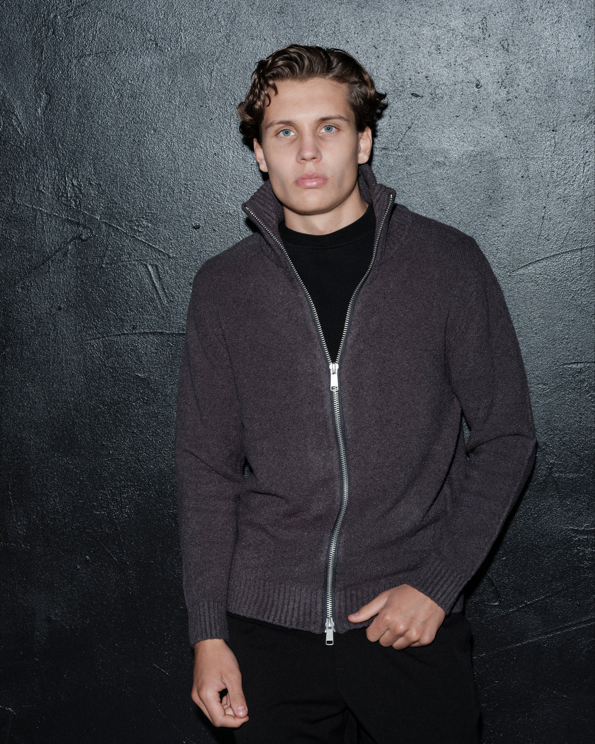 MARCELLO ZIP KNIT V1