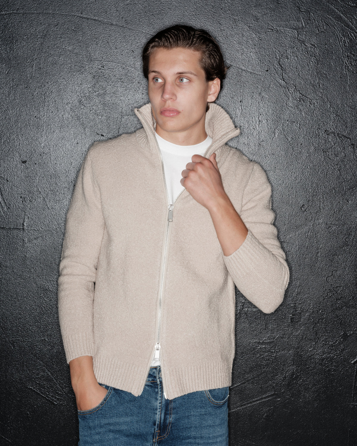 MARCELLO ZIP KNIT V1