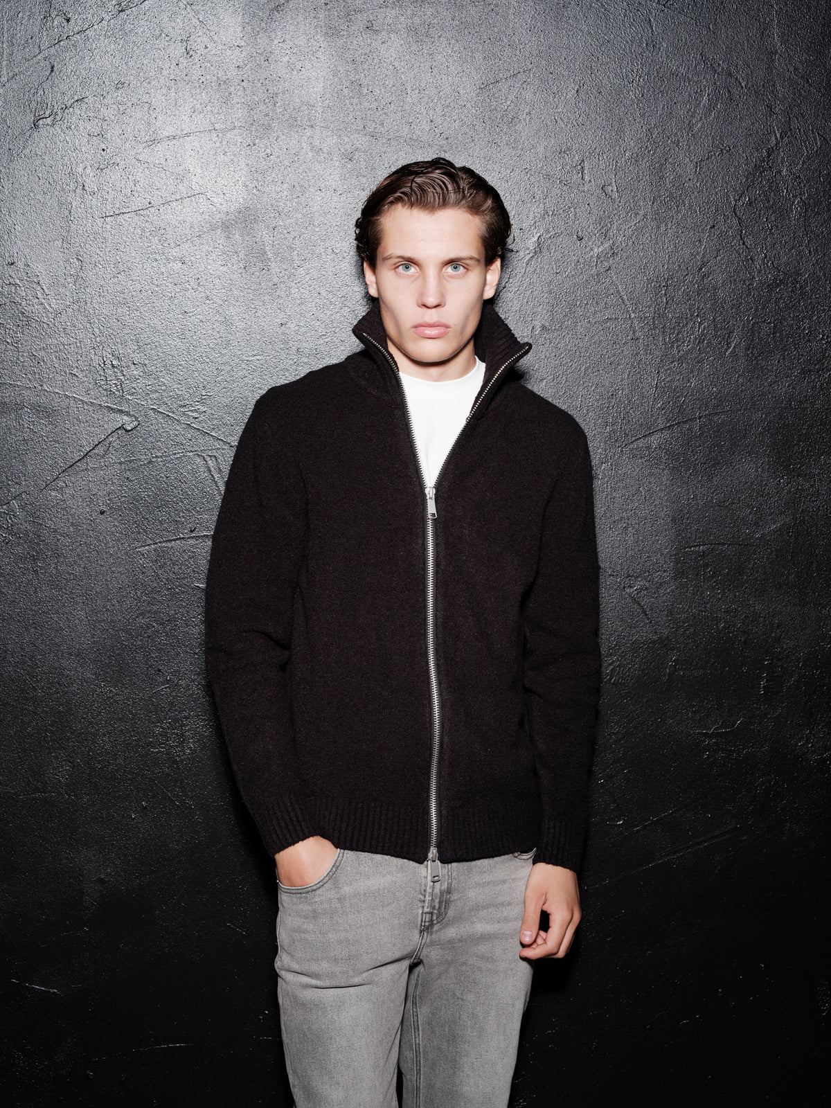MARCELLO ZIP KNIT V1