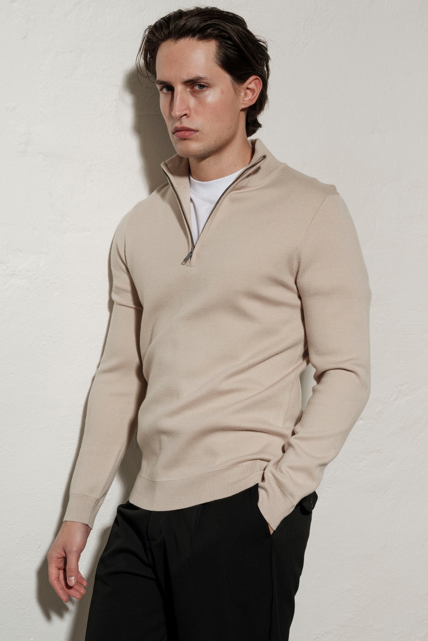 LEO HALF ZIP KNIT