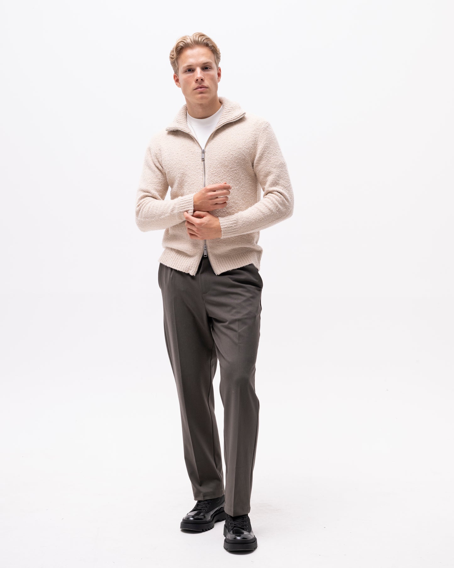 MARCELLO ZIP KNIT V1